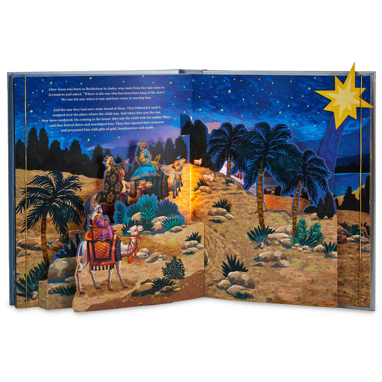 The Nativity Story Pop-Up Book With Light and Sound Picture