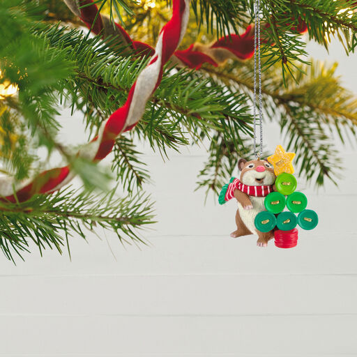 Cute as a Button Ornament, 