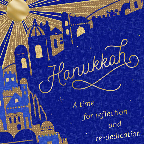 A Time for Reflection Hanukkah Card, , large image number 4