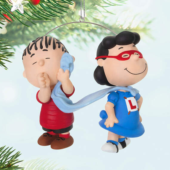 The Peanuts® Gang Super Lucy and Linus Ornament, , large image number 2