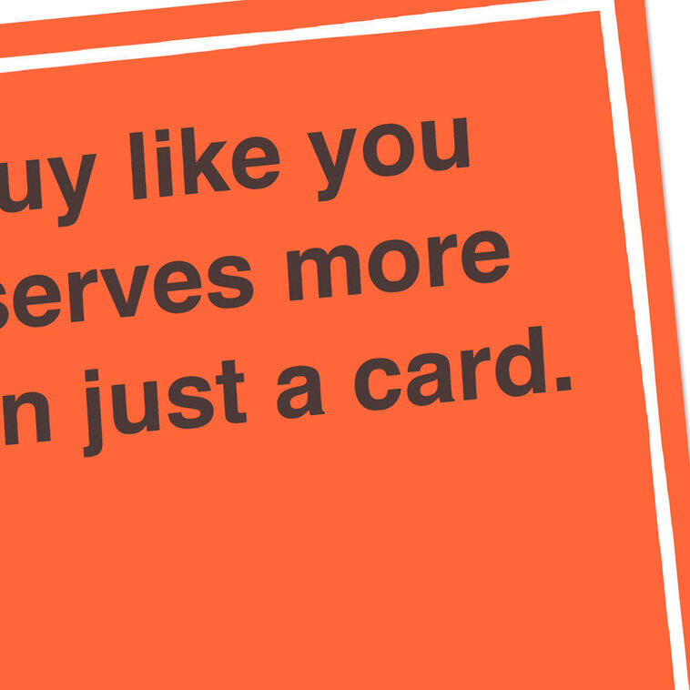 Raccoon, Sasquatch and Motorcycle Birthday Card for Man Card Front Detail image number 4