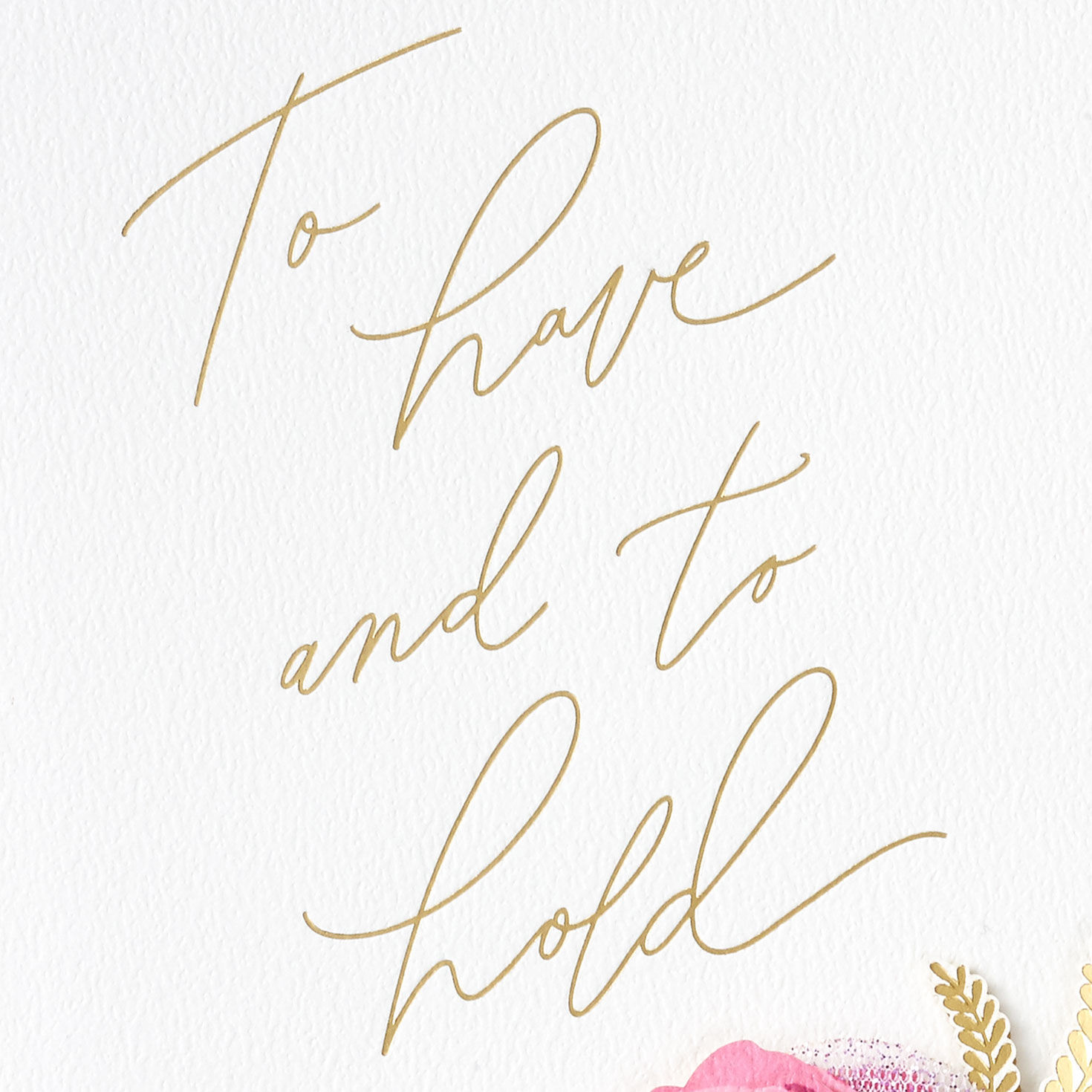 Flowers and Leaves Quilled Signature Birthday Card Card Front Detail image number 5