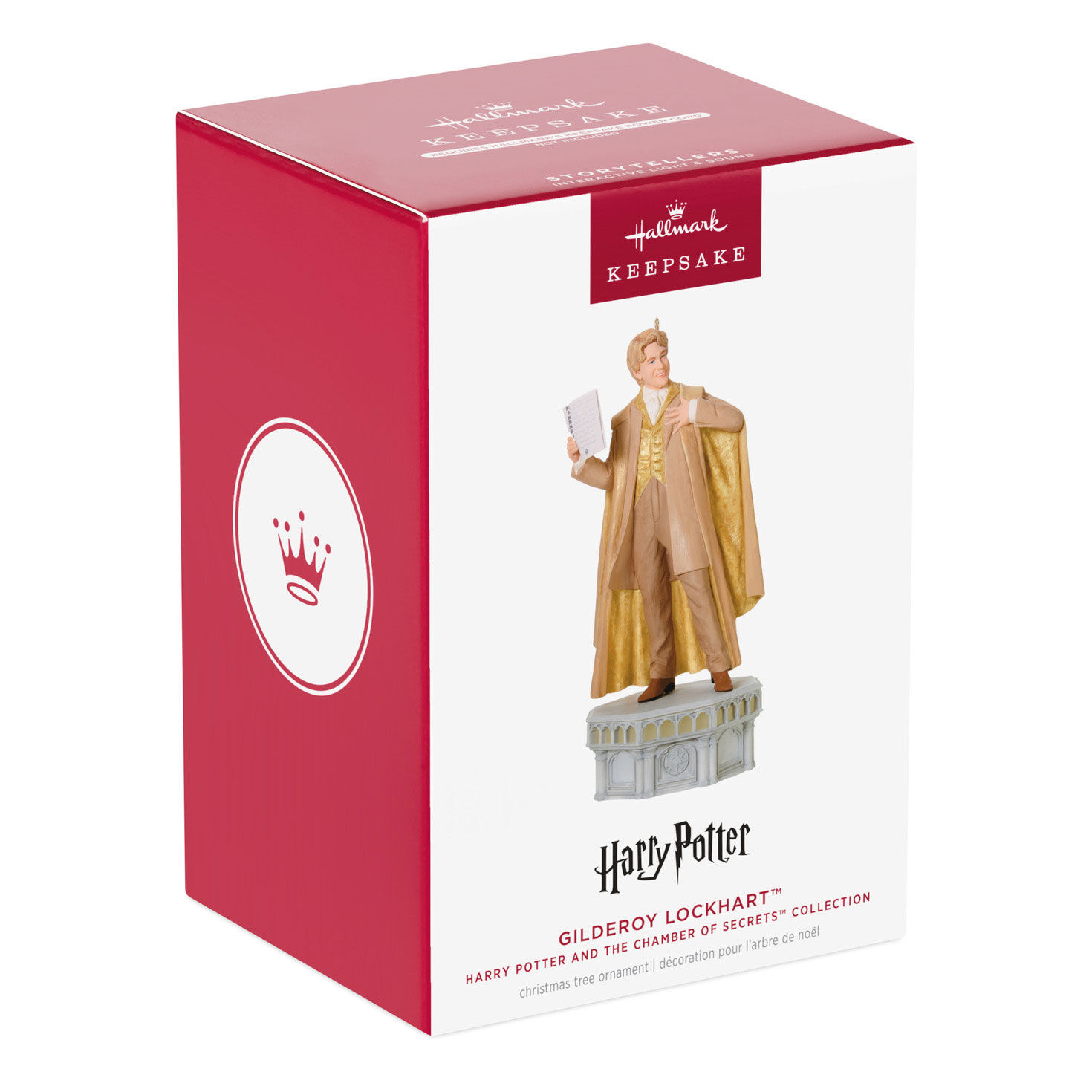 Harry Potter Gilderoy Lockhart Keepsake Ornament Package Front image number 7