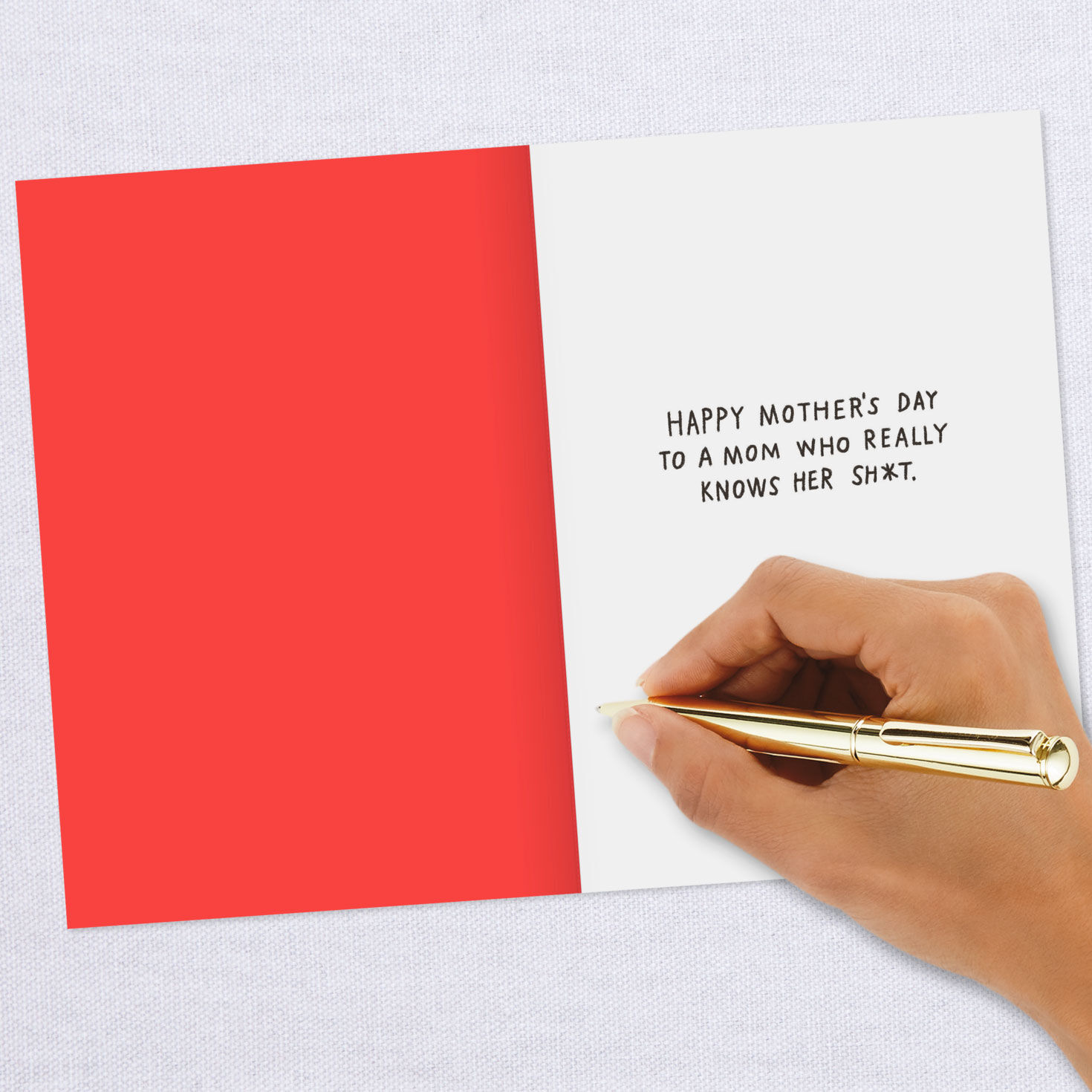 Peanuts&reg; Gang You're Stuck With Us Funny Mother's Day Card From All, , large image number 13