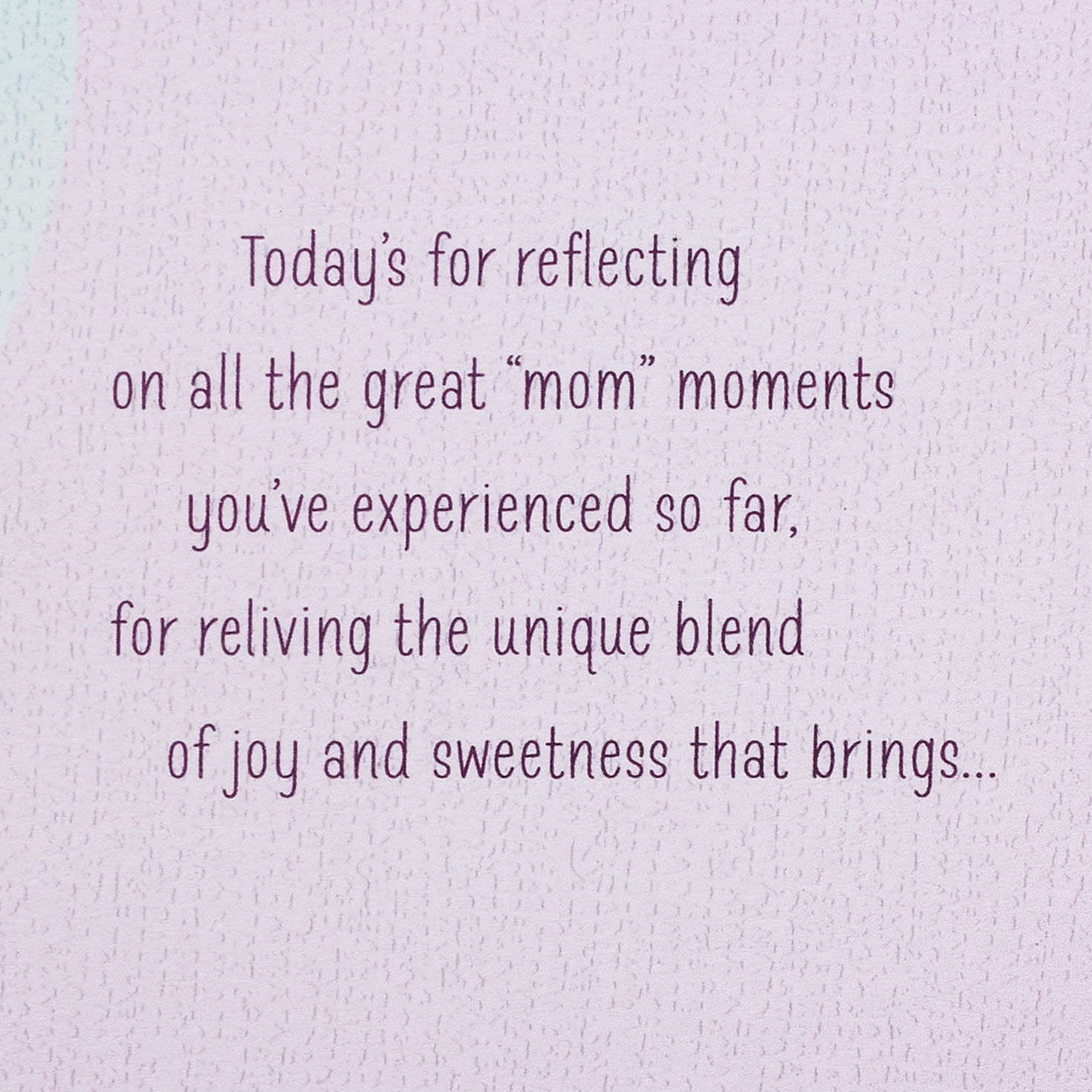 Pastel Abstract and Retro Diamonds Mother's Day Card Sentiment image number 3