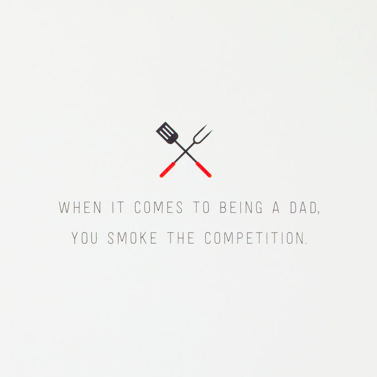 BBQ Fixings Father's Day Card Sentiment image number 2
