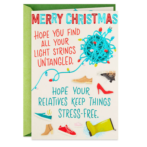 You're Somebody Special to Me Funny Pop-Up Christmas Card, 