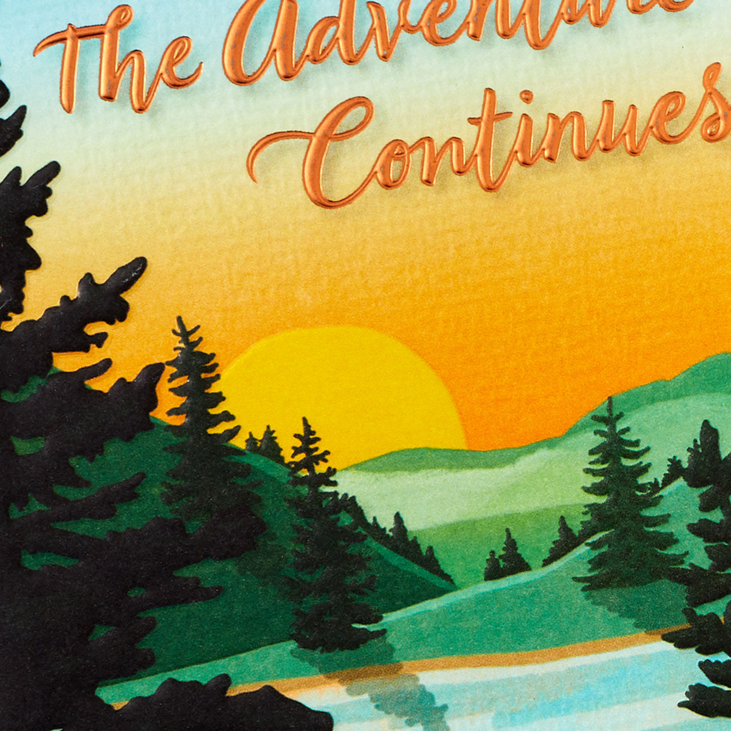 The Adventure Continues Anniversary Card for Spouse, , large image number 4