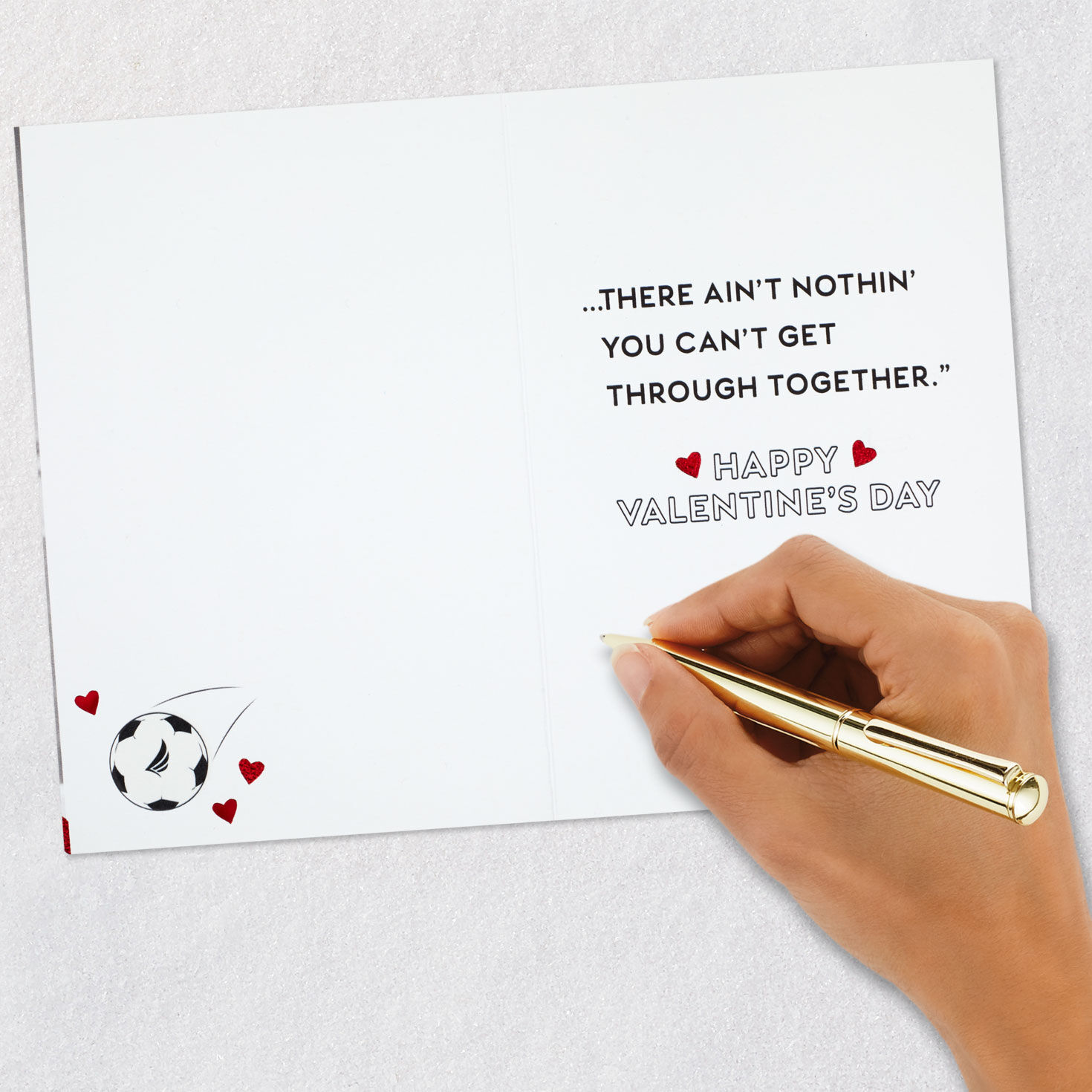 Soccer Coach Ted Lasso Valentine's Day Card Signing card image number 6