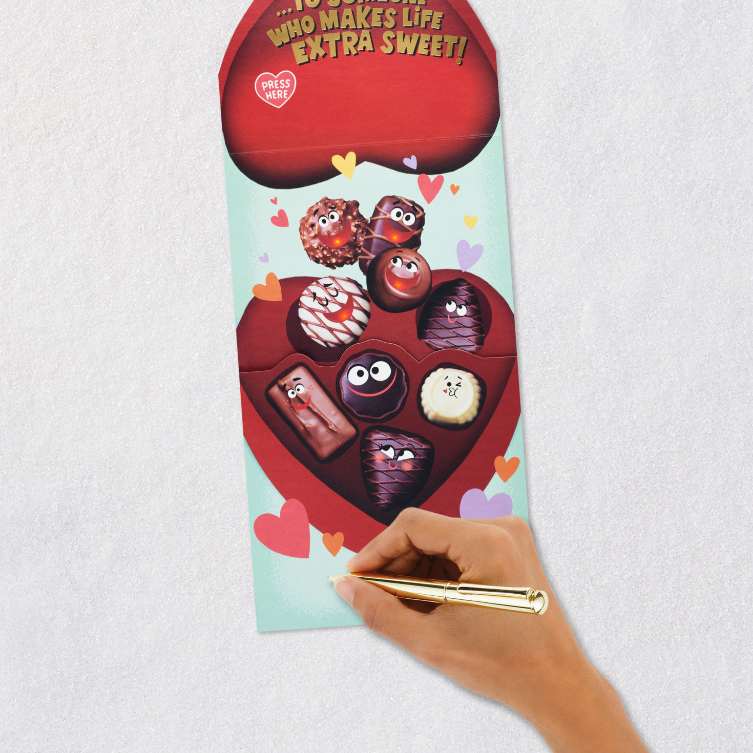 You Make Life Extra Sweet Musical Pop-Up Valentine's Day Card With Lights for only USD 9.99 | Hallmark