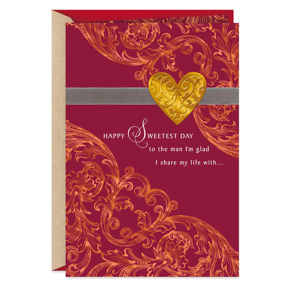 The Wonderful Man I Love Sweetest Day Card, , large image number 1