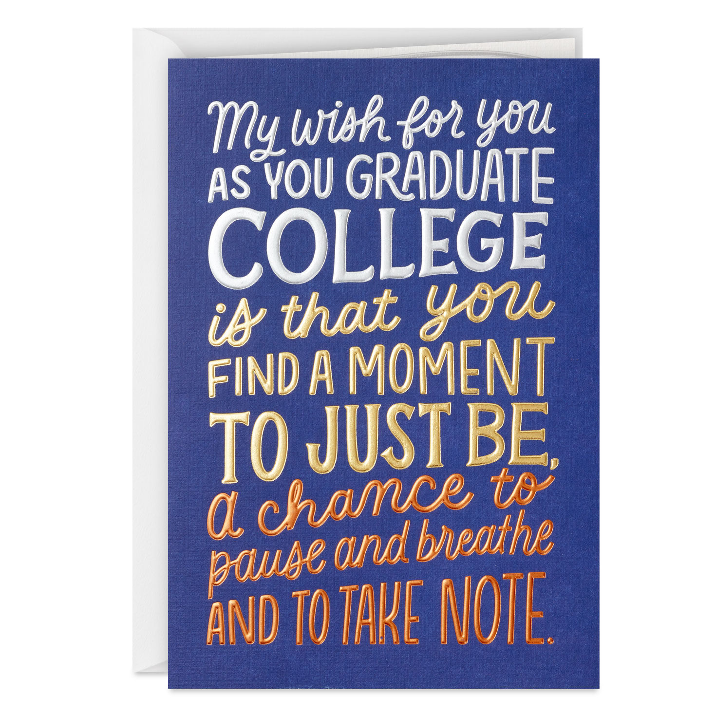You Deserve to Celebrate College Graduation Card