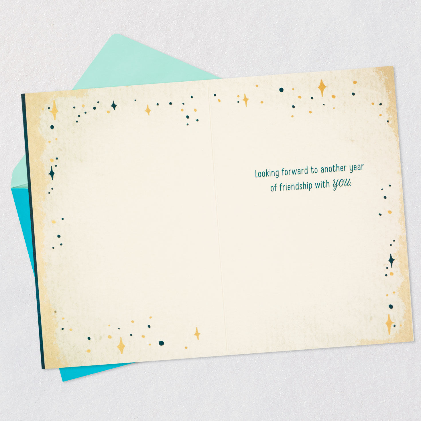 Looking Forward to Another Year of Friendship New Year Card, , large image number 3