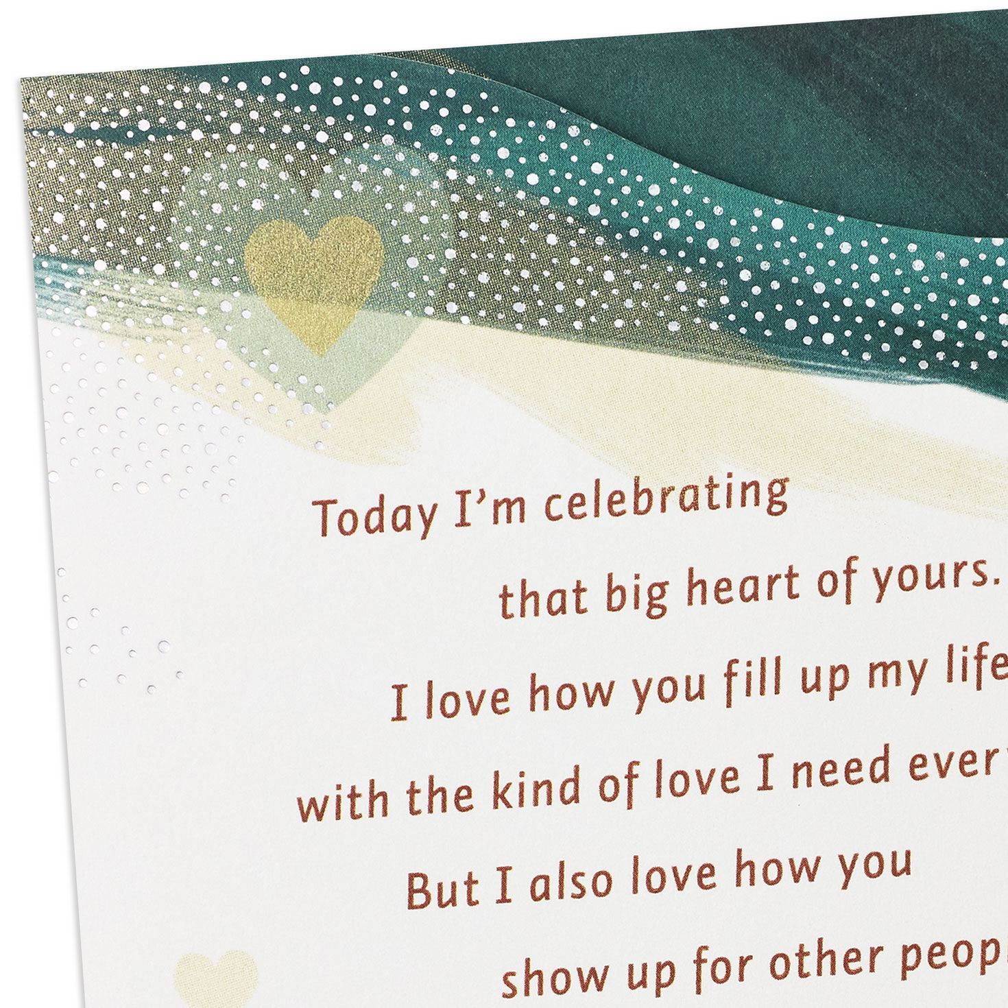 Abstract Navy and Gold Husband Birthday Card Card Front Detail image number 5