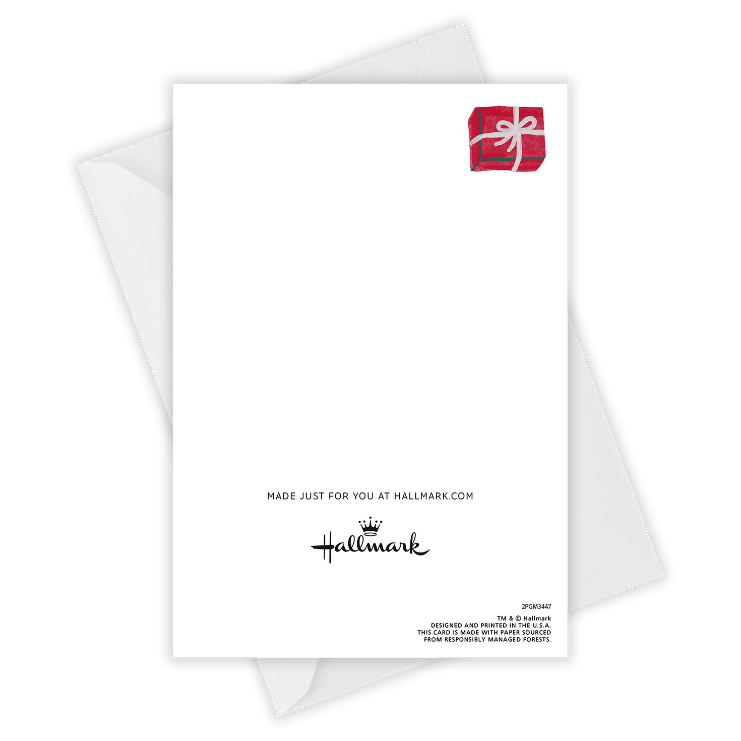 Colorful Tree Custom Christmas Card, , large image number 4