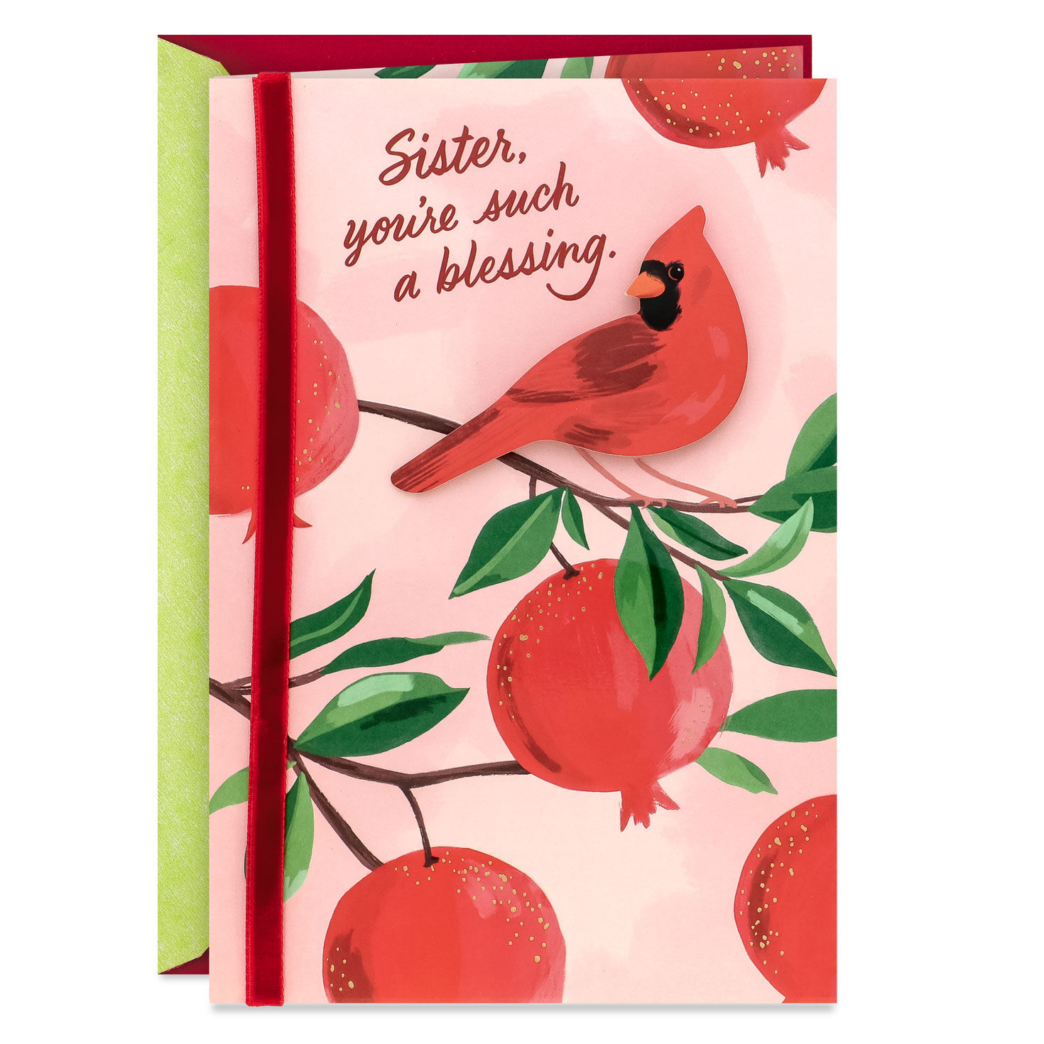 Your Heart Is Kind Christmas Card for Sister