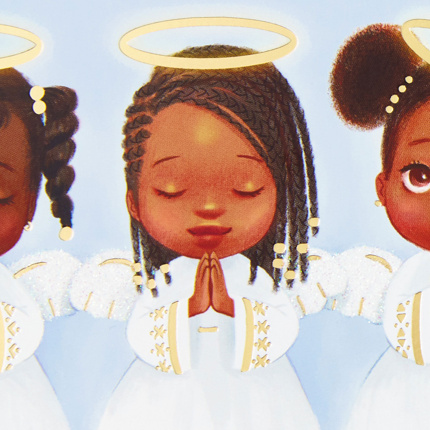 Mary's Angels Mahogany Boxed Christmas Cards cover detail image number 5