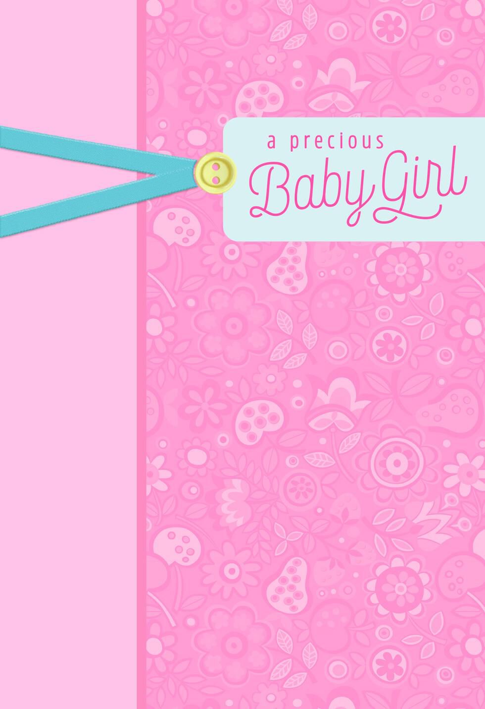 Your Brand New Blessing New Baby Girl Card