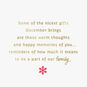 Wrapped Holiday Gifts Cousin Christmas Card Sentiment image number 2