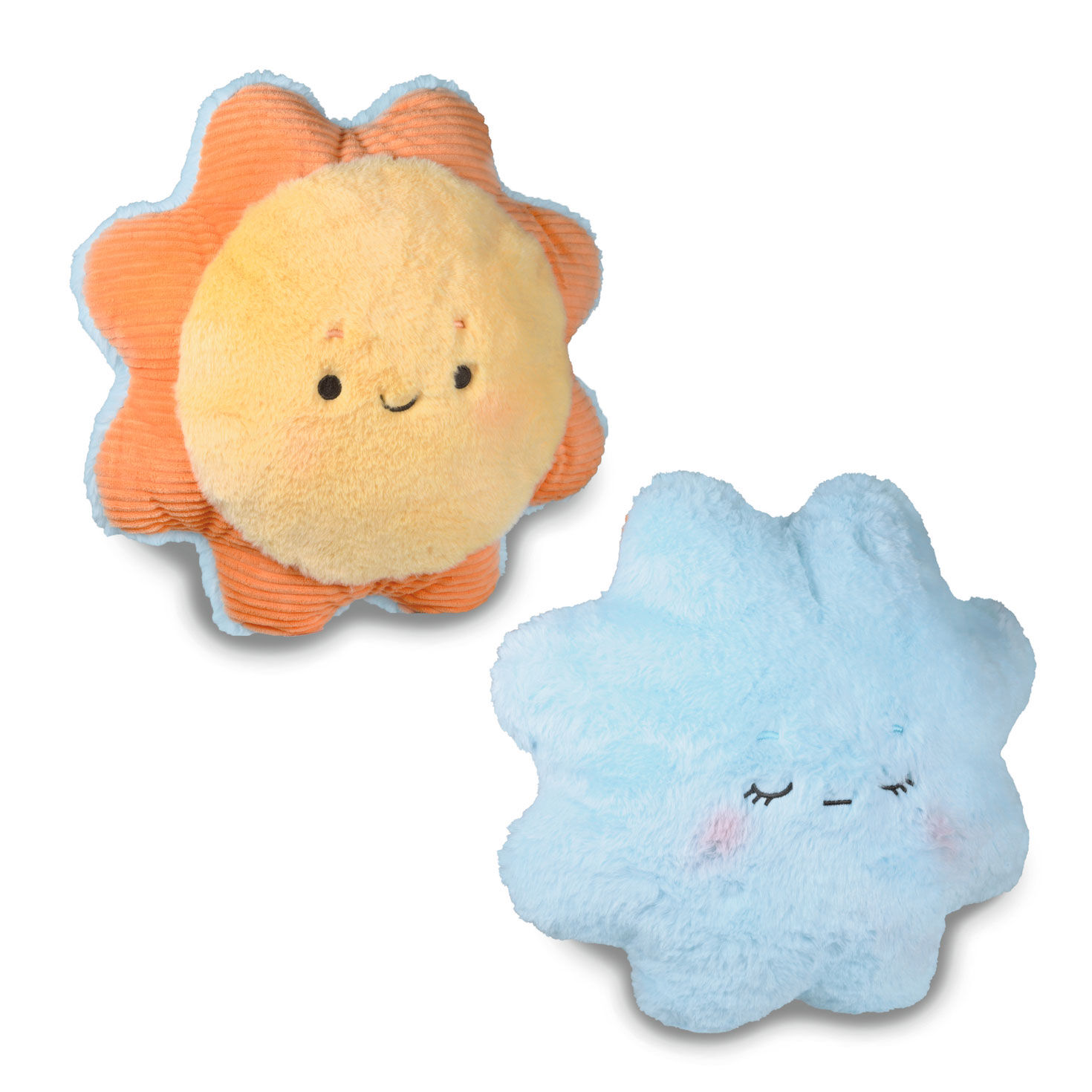 Sun and Cloud Two-Sided Plush, 13", , large image number 1