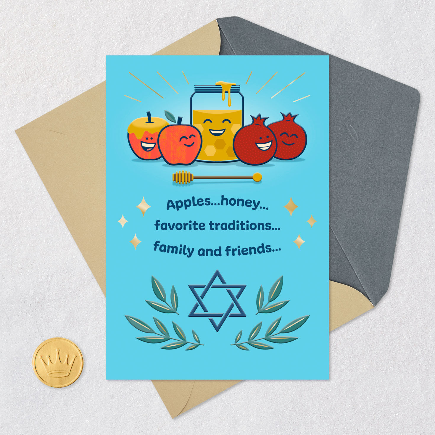 Hope It's a Sweet New Year Rosh Hashanah Card for only USD 3.99 | Hallmark