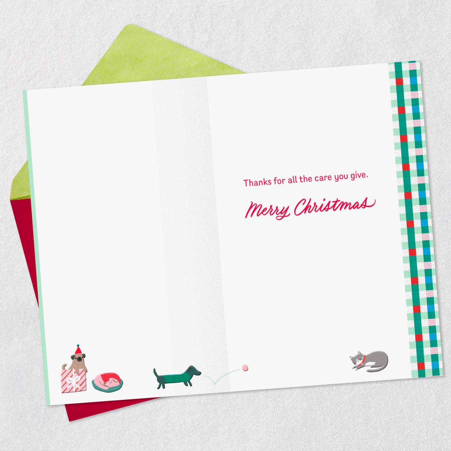 Pets Have a Special Place in Your Heart Christmas Card for Pet Caregiver for only USD 3.99 | Hallmark