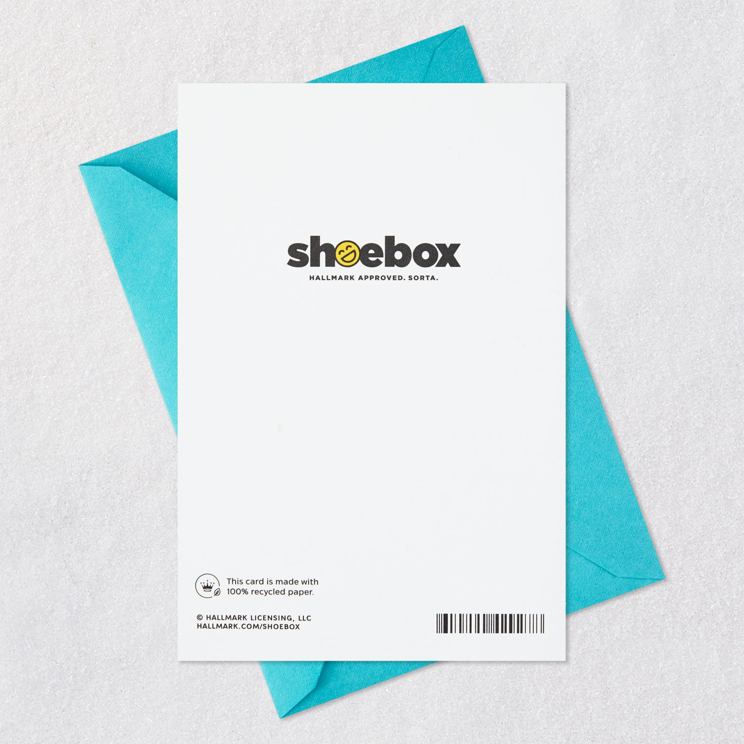 Toilet Paper Vows Funny Wedding Card Card Back with Envelope image number 7