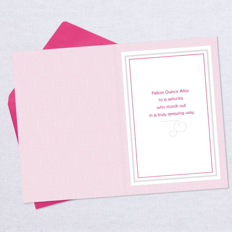 stand-out-se-orita-quincea-era-card-greeting-cards-hallmark for Free Printable Quinceanera Birthday Cards Stand-Out Señorita Quinceañera Card - Greeting Cards | Hallmark for Free Printable Quinceanera Birthday Cards