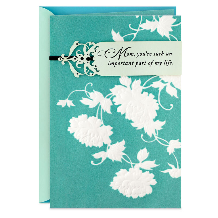 Such an Important Part of My Life Birthday Card for Mom, , large image number 1