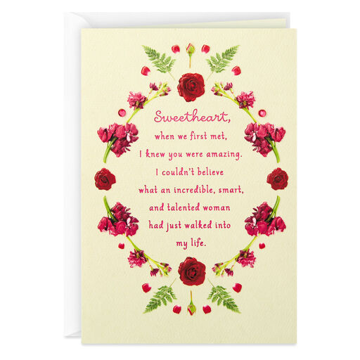So Grateful You Came Into My Life Birthday Card for Her, 