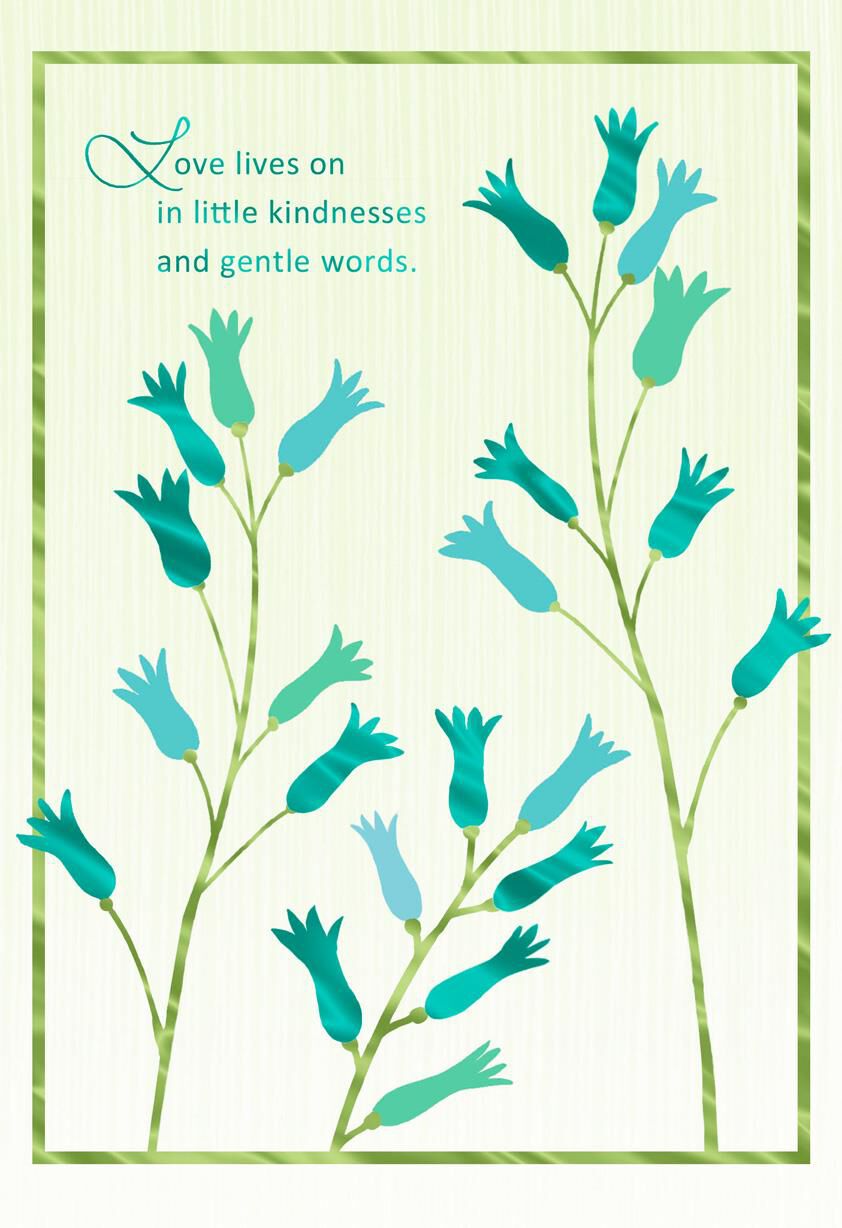 Thank You for Your Sympathy Card