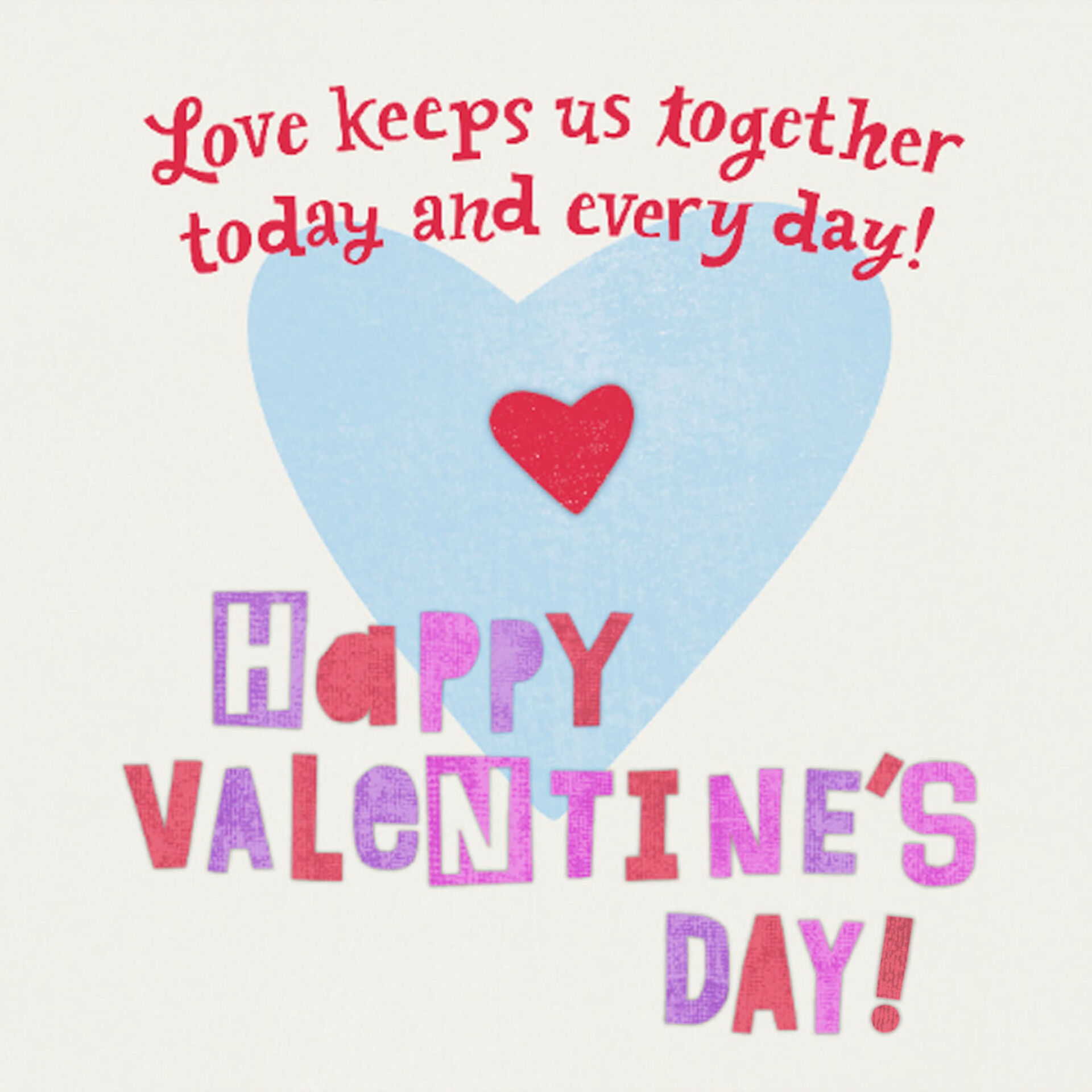 Love Keeps Us Together Recordable Valentine S Day Card Greeting Cards Hallmark Card by hallmark birthday on the front of the card is a man reading a depressing newspaper outside: love keeps us together recordable valentine s day card