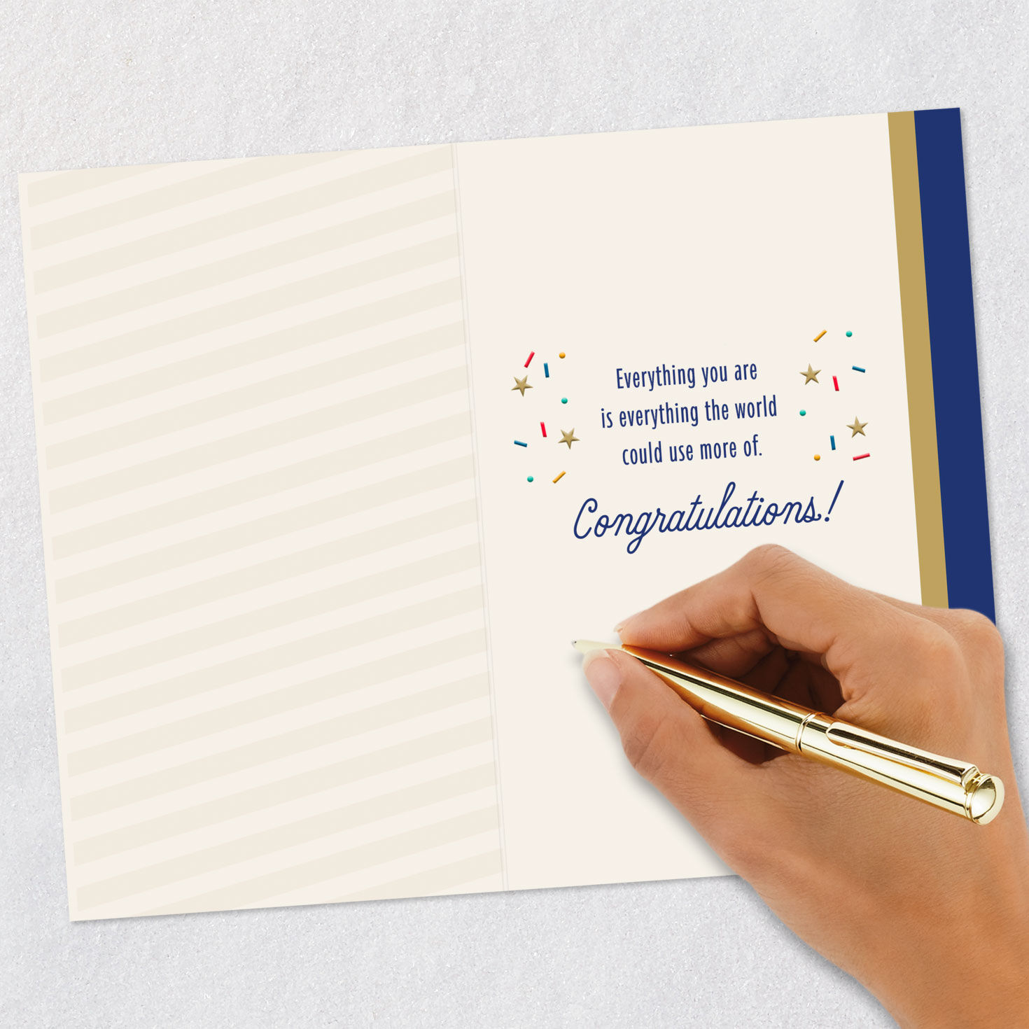 Grad Caps Graduation Card from Grandparents Signing card image number 6