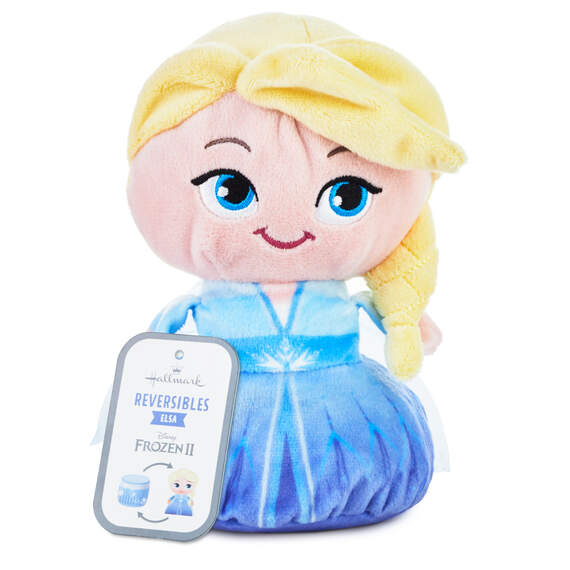 Disney Frozen 2 Elsa Reversible Stuffed Animal, 6.5", , large image number 2