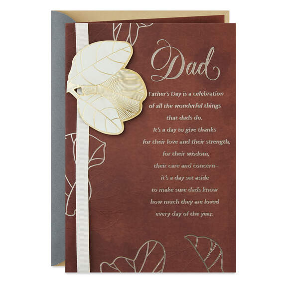 You're One in a Million Father's Day Card for Dad