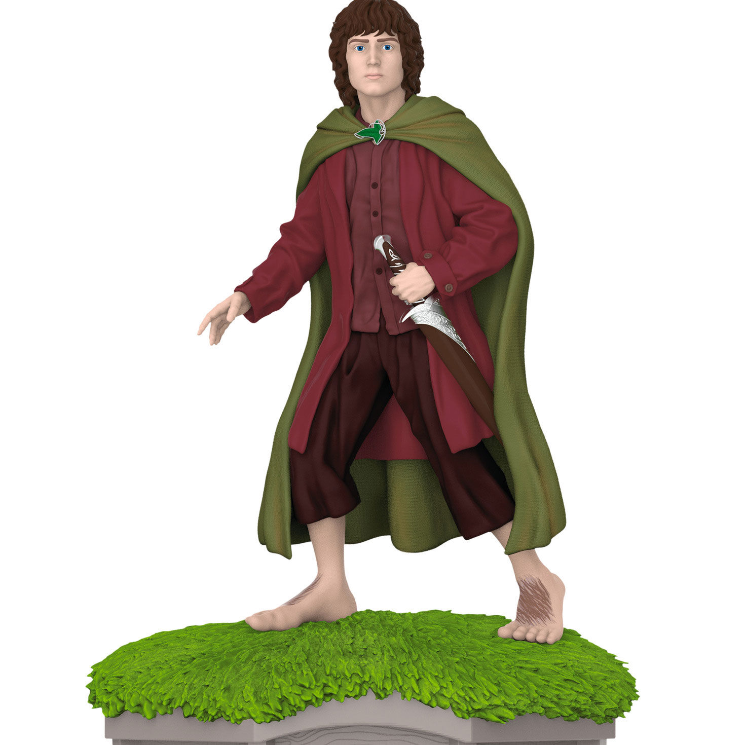 Lord of the Rings Frodo Baggins Keepsake Ornament closeup view image number 5