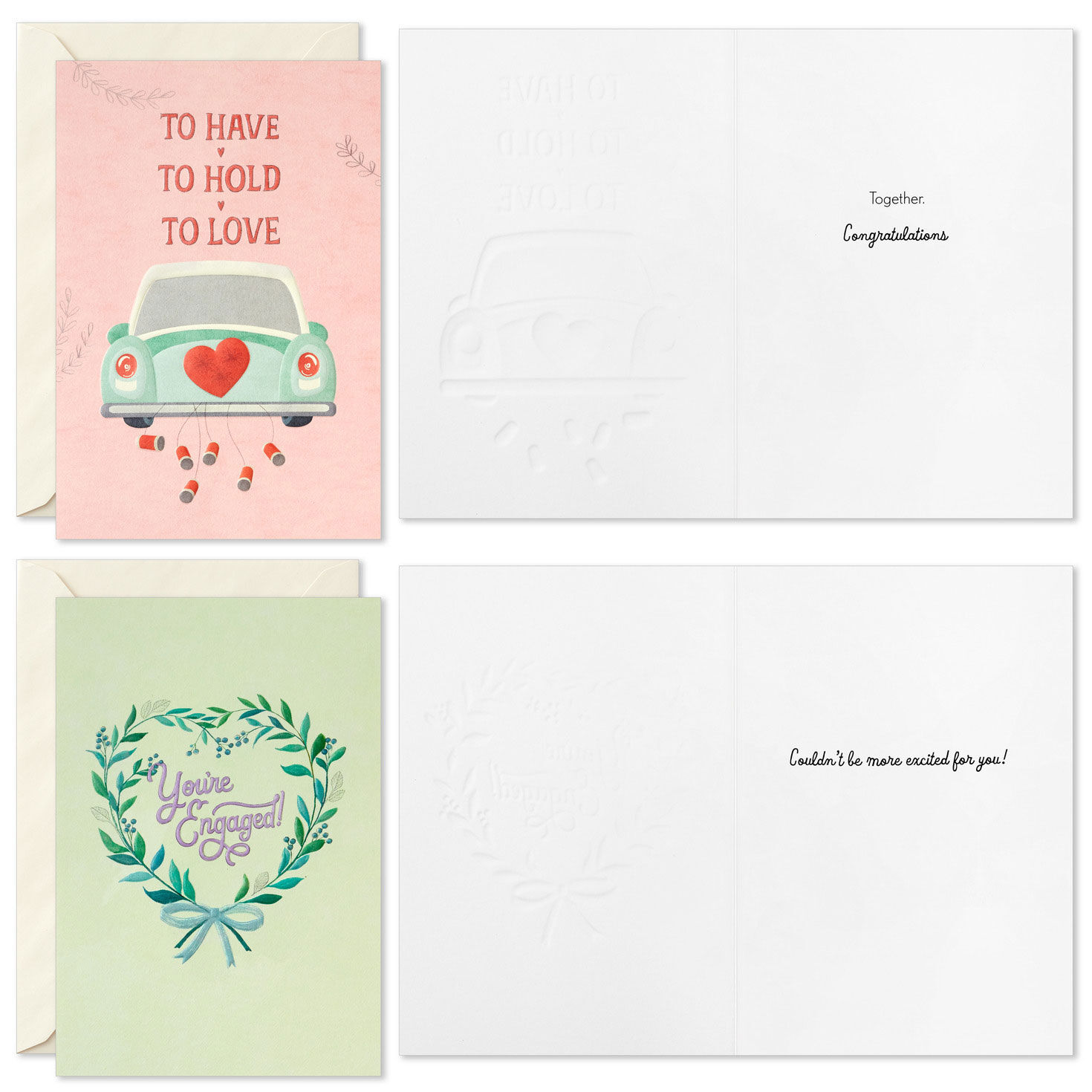 Celebrating the Happily-Ever-Aftering Assorted Engagement and Wedding Cards, Pack of 16, , large image number 3