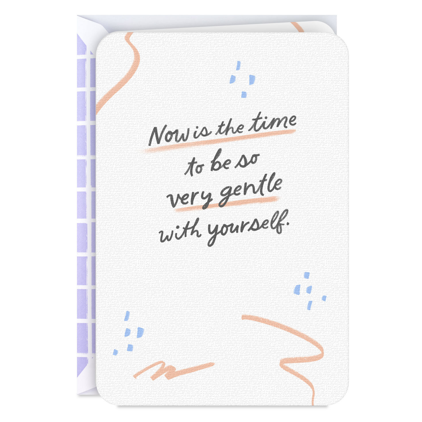 Be Gentle With Yourself Encouragement Card