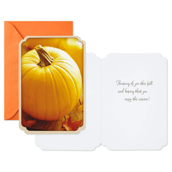 Pumpkin Fall Scenes Assorted Halloween Cards, Pack of 6, , large image number 2