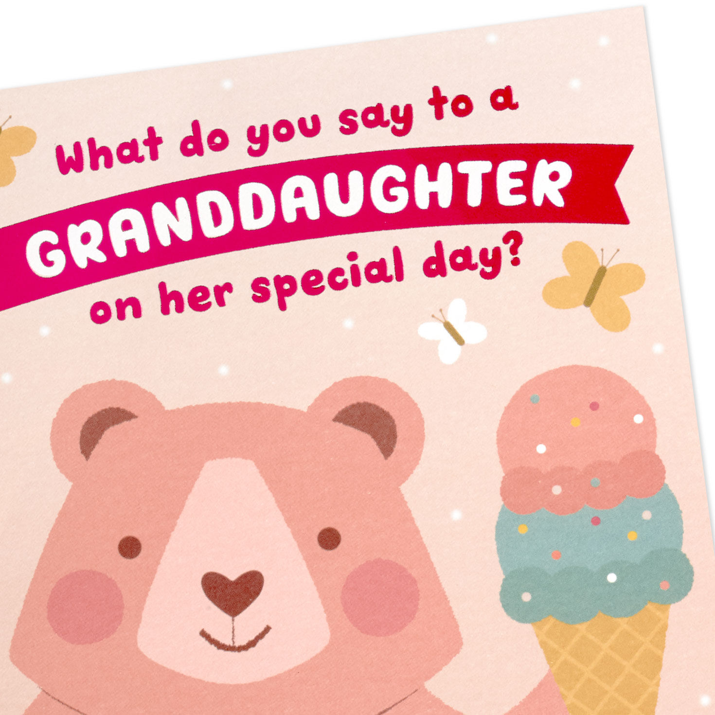 Big Bear Hug Pop-Up Birthday Card for Granddaughter for only USD 4.59 | Hallmark