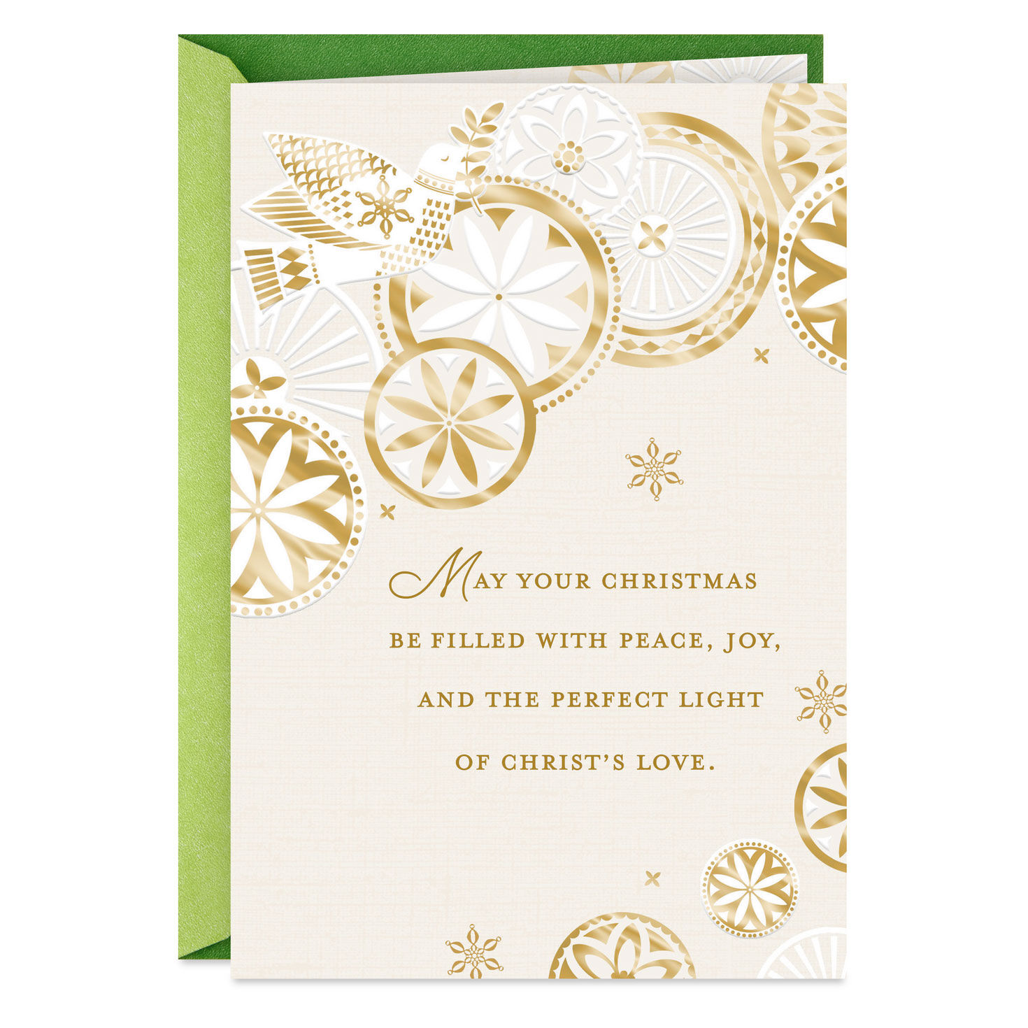 The Light of Christ's Love Religious Christmas Card - Greeting Cards ...