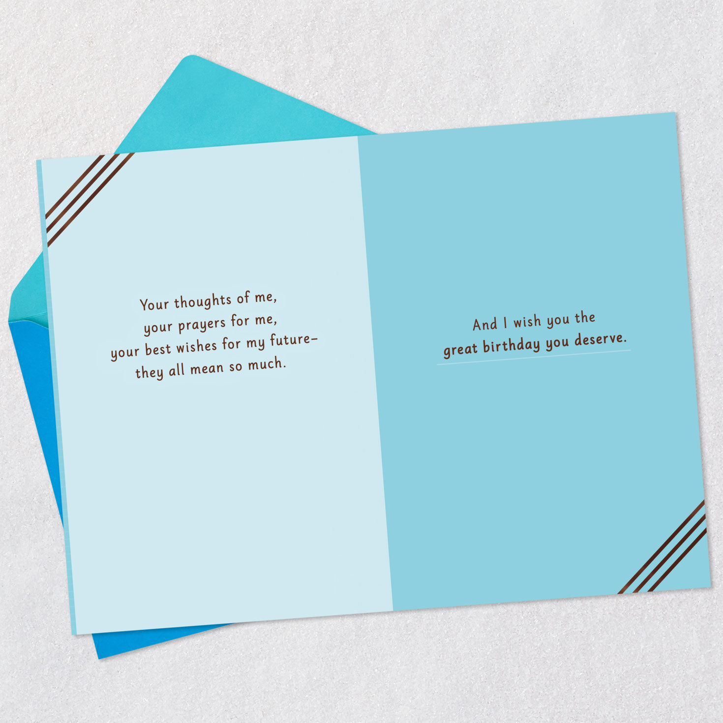 Your Wishes and Support Mean So Much Birthday Card for Godfather for only USD 2.99 | Hallmark