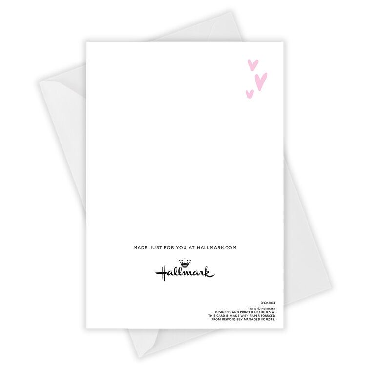 Pink Heart Custom Mother's Day Card, , large image number 5