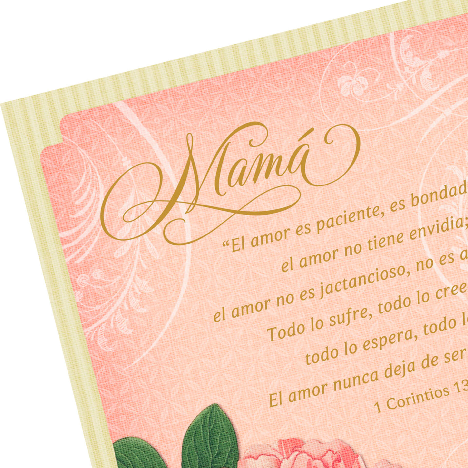 Flowers For Mom Spanish Language Valentine S Day Card Greeting Cards Hallmark