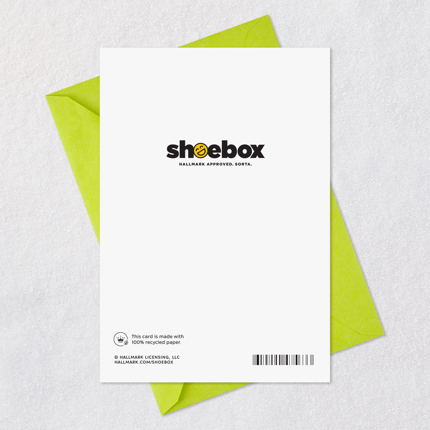 Multicolor Lettering Funny Congratulations Card Card Back with Envelope image number 7