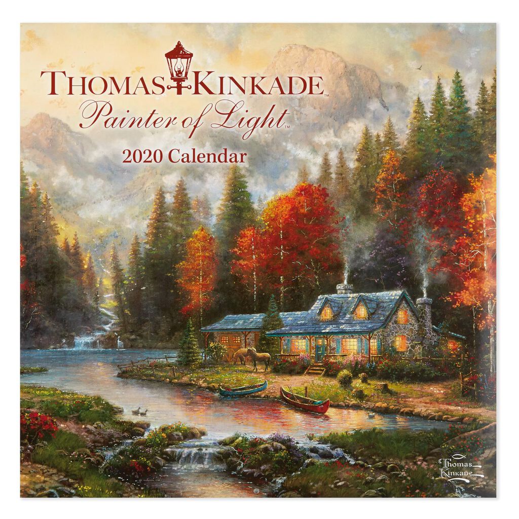 Thomas Kinkade Painter of Light 2020 Wall Calendar, 12Month