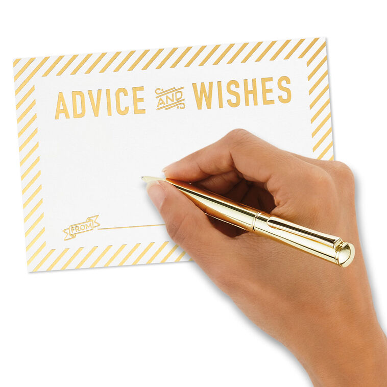 Advice and Well Wishes Flat Note Cards, Pack of 24, , large image number 4