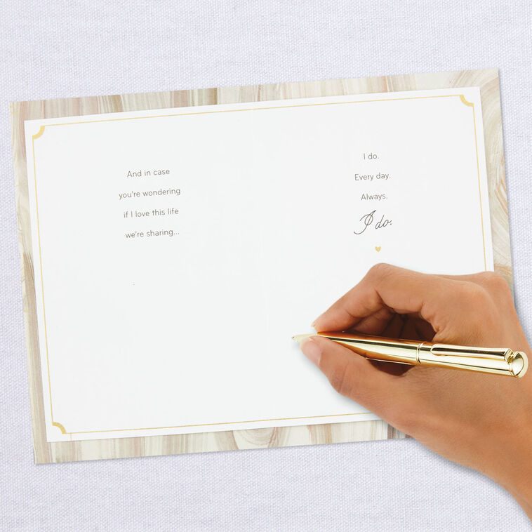 Every Day and Always I Do First Anniversary Card, , large image number 7