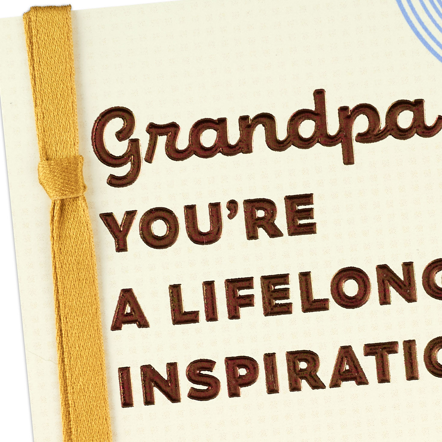 You're a Lifelong Inspiration Father's Day Card for Grandpa for only USD 6.59 | Hallmark