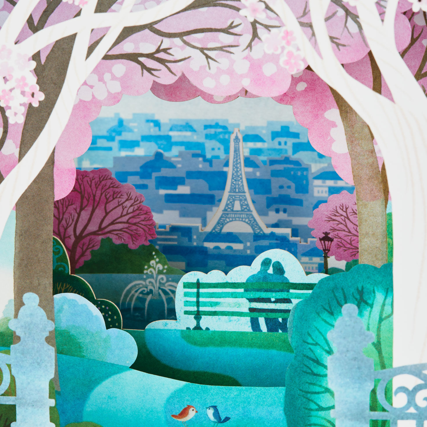 My Love Romantic Eiffel Tower 3D Pop-Up Anniversary Card for only USD 8.99 | Hallmark